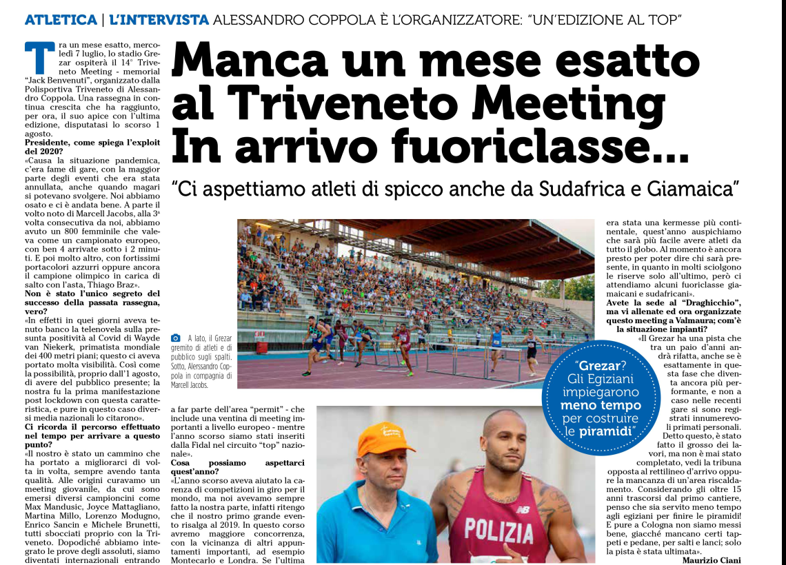 Manca un mese esatto al Triveneto Meeting 2021!