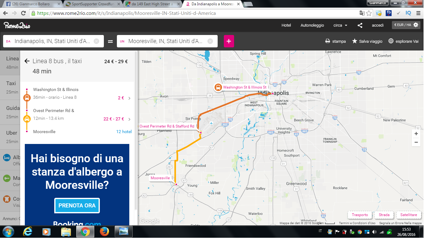 Acquisto: Cibo, Bevande.. autobus, taxi ecc..
