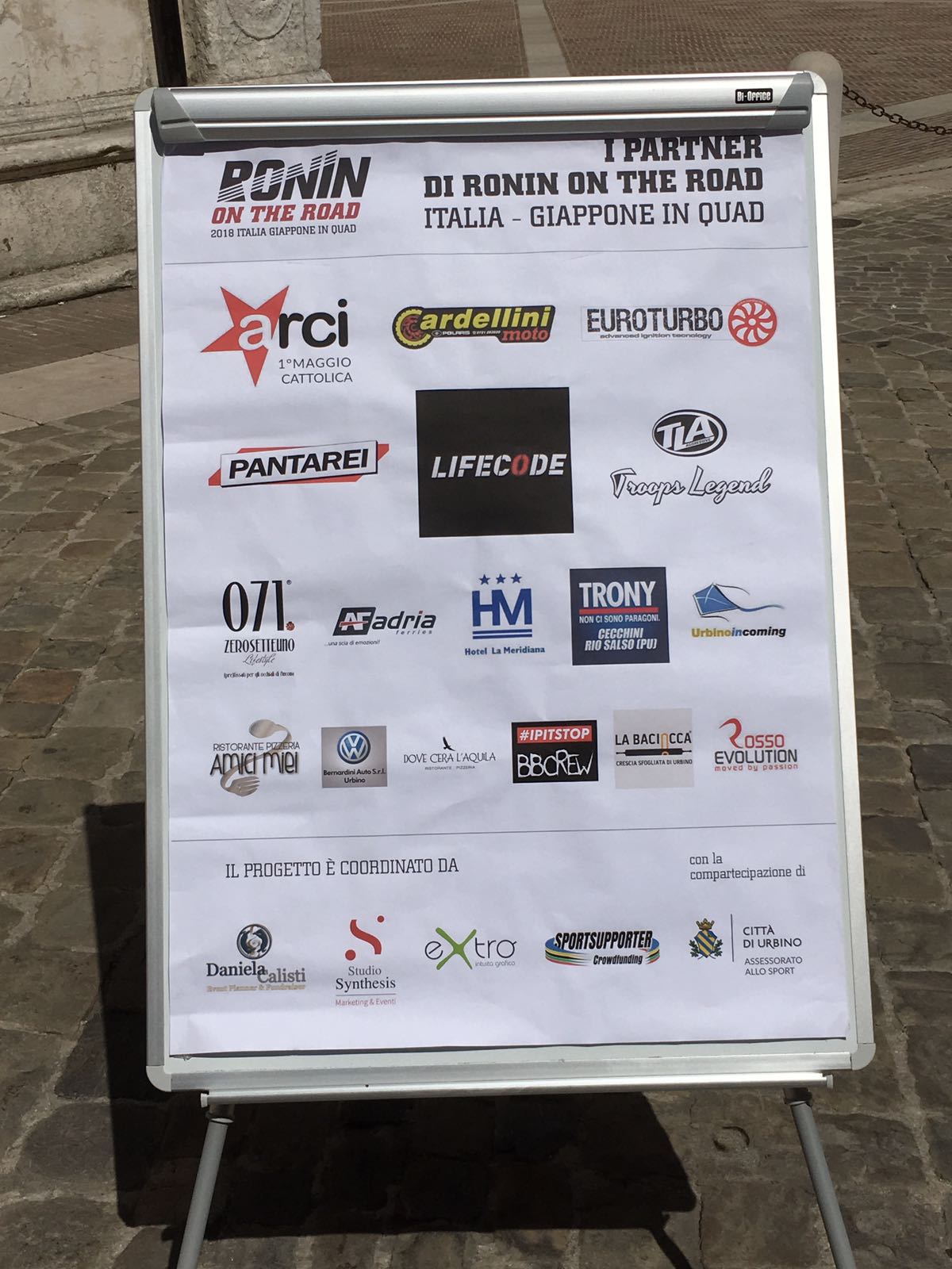 Grazie a tutti gli Sponsor di Ronin On The Road!