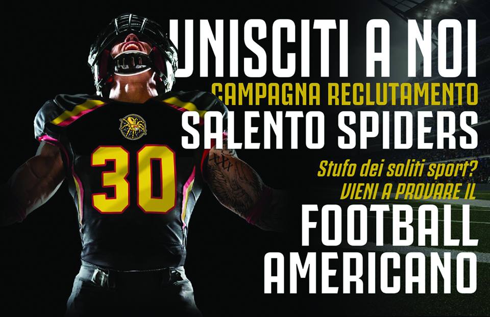 SOSTENIAMO IL FOOTBALL AMERICANO IN SALENTO