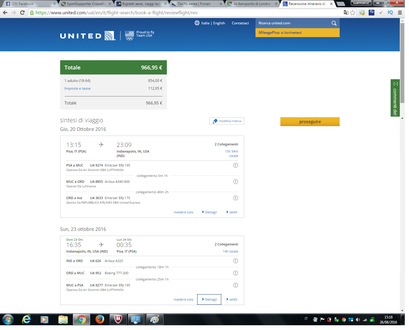 Acquisto Biglietto Aereo