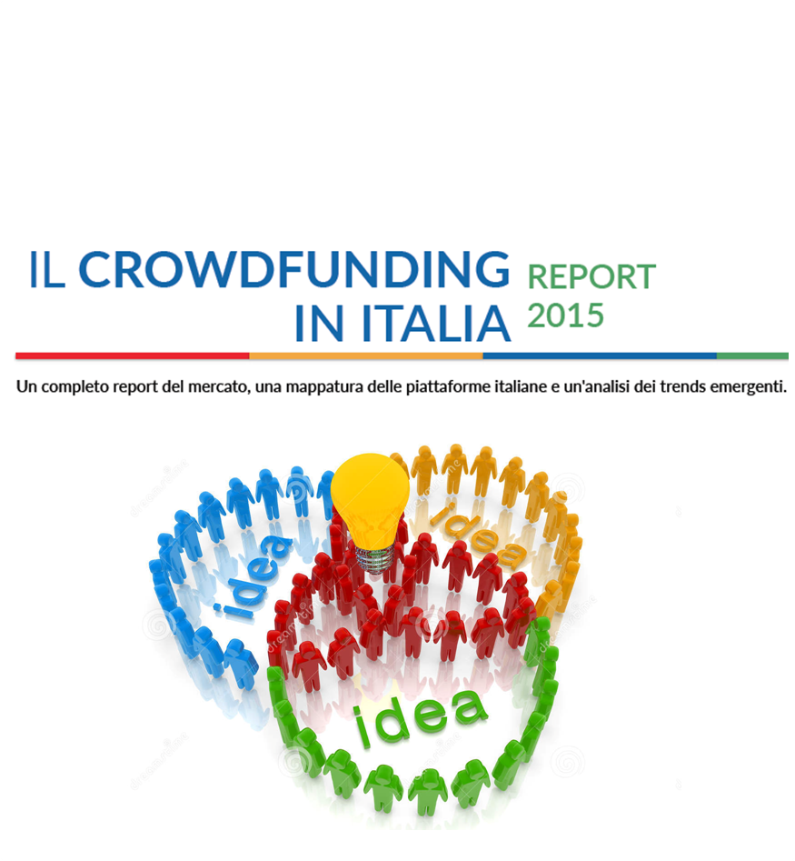 Diffusi i risultati sul crowdfunding in Italia nel 2015