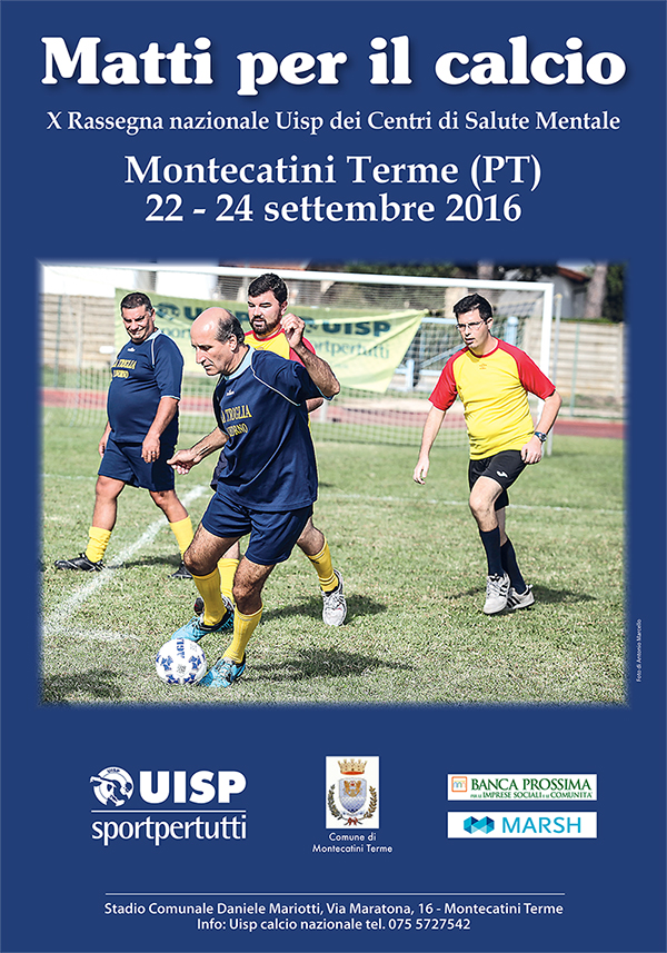 Parte oggi a Montecatini Terme MATTI PER IL CALCIO